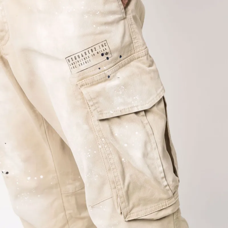 DSQUARED 2 Casual Pants Men Khaki-4