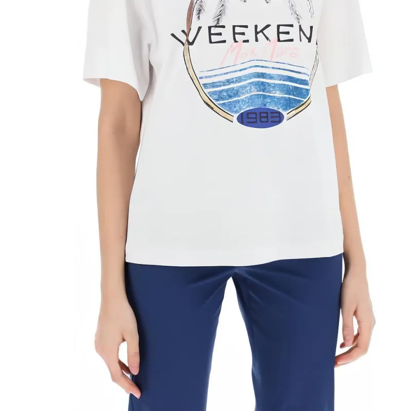 WEEKEND MaxMara T Shirt Women's White-4