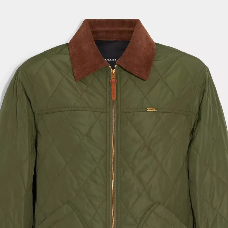 COACH Jackets Men Green-2