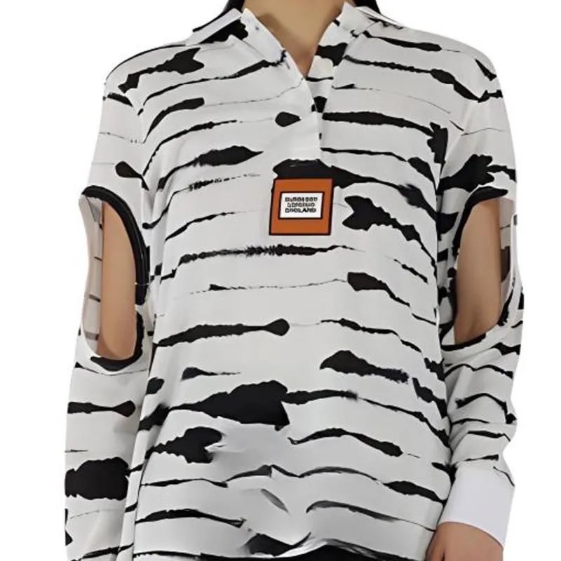 Burberry Polo Shirt Women's White-5