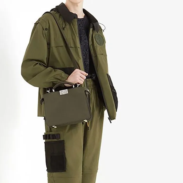FENDI Jackets & Coats Men's Green-5