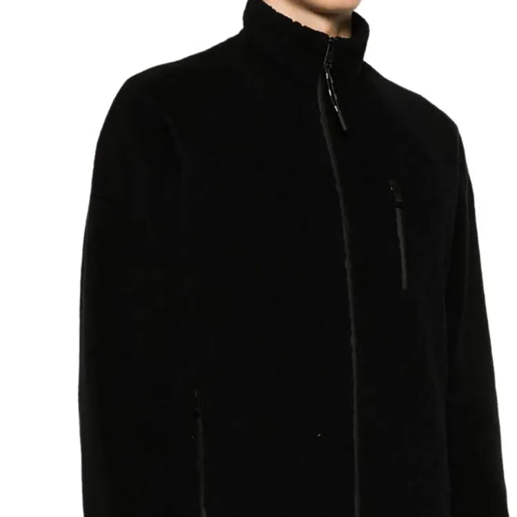 FENDI Ff Pattern High Neck Zipped Sweatshirt-5