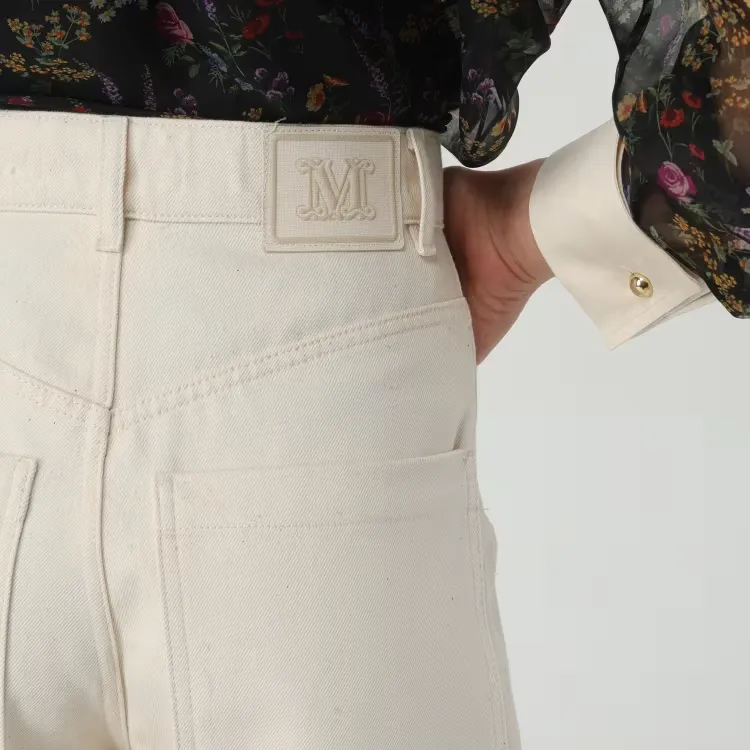 MaxMara Jeans Women's White-4
