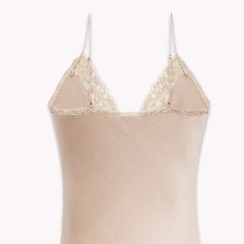 SAINT LAURENT Lace trim Top-5