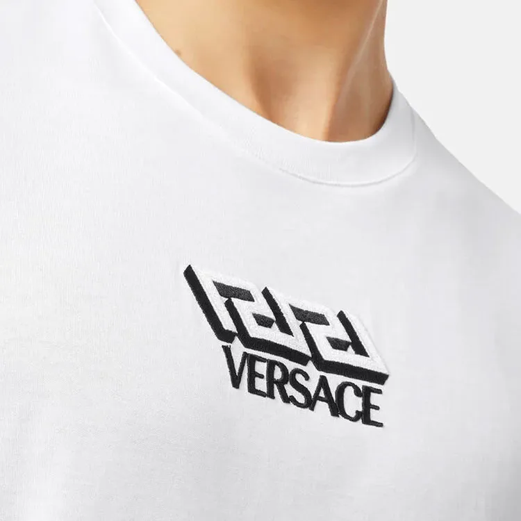 VERSACE VERSACE T Shirt Men's White-4