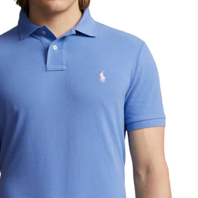 Polo Ralph Lauren Logo Embroidered Short Sleeved Polo Shirt-4