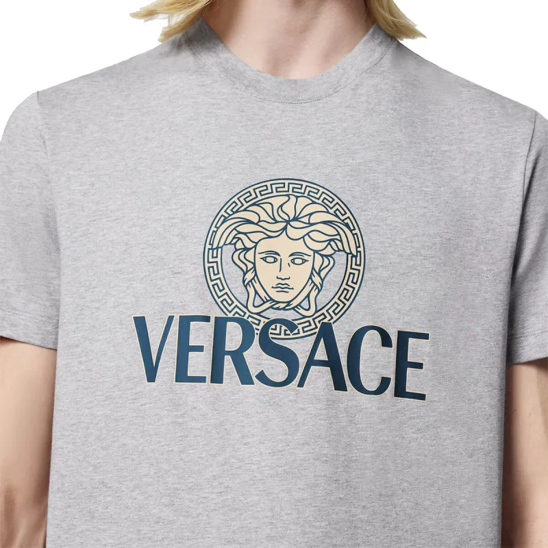 VERSACE Medusa Logo T Shirt-4