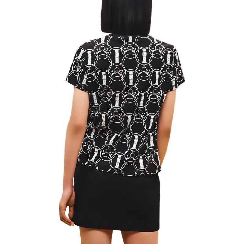 HERMES FW22 T Shirt Women's Black-2