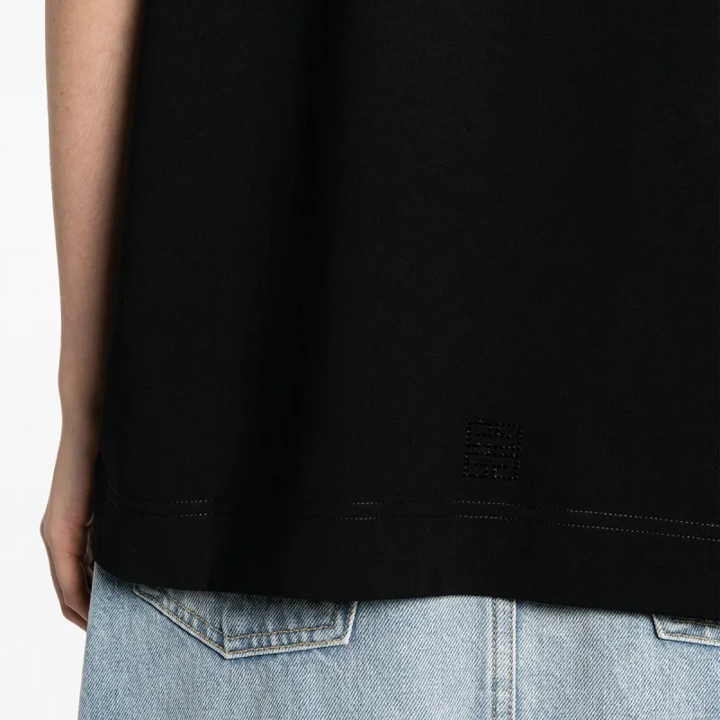 Givenchy Logo Embellished Crewneck T Shirt-5