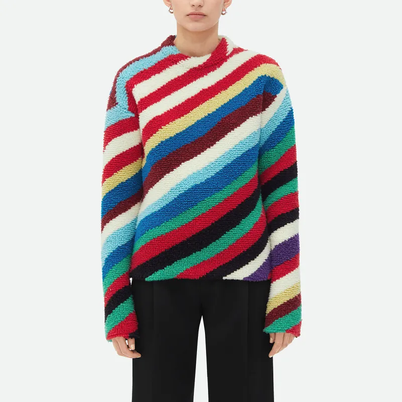 Bottega Veneta Striped Jumper-2