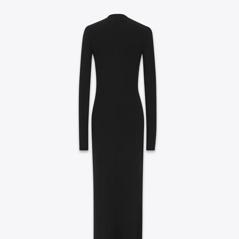 SAINT LAURENT Long Sleeved Dresses-5