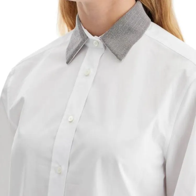 Brunello Cucinelli Long Sleeved Button Up Shirt-4