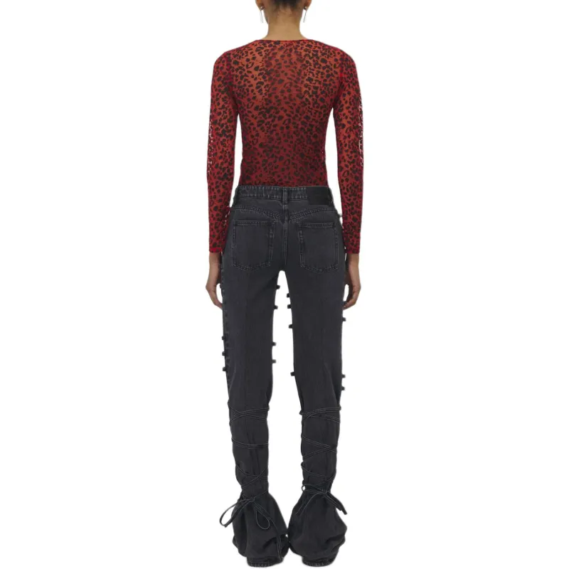 Alexander McQueen Leopard patterned Top-2