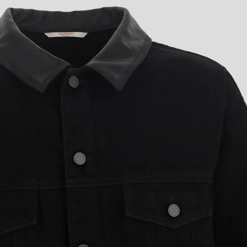 Valentino Buttoned Long Sleeved Jacket-5