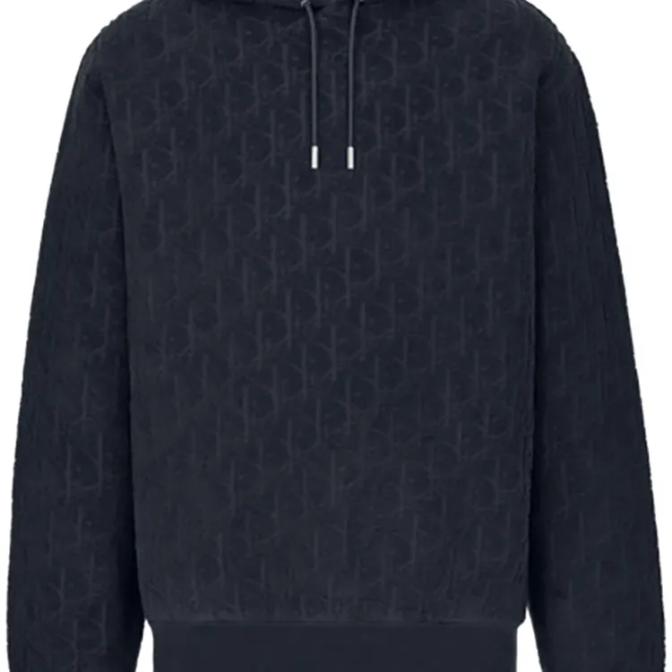 DIOR Quarterly New Products Sweatshirts Men Navy-3