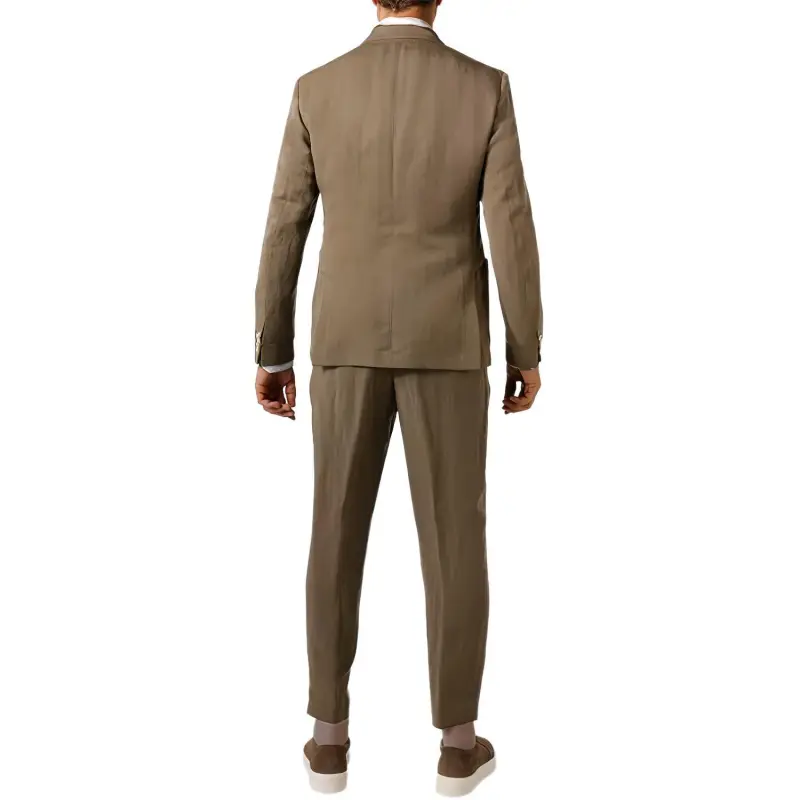 HUGO BOSS Business Suit Coat Men's Khaki-3