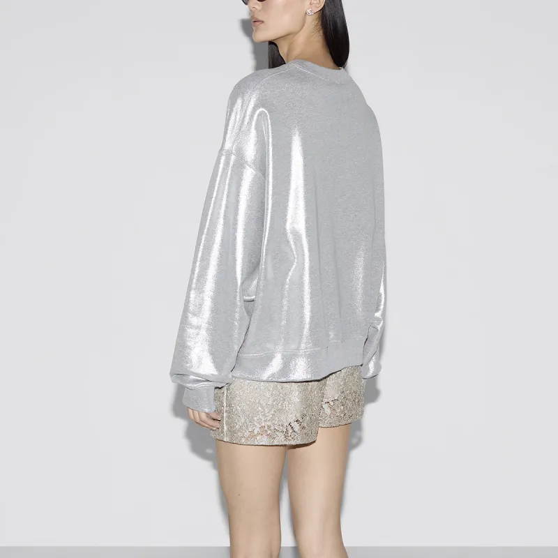 GUCCI Metallic Crewneck Sweatshirt-3