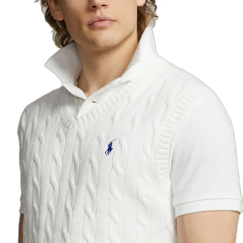 Polo Ralph Lauren Vests Men White-3