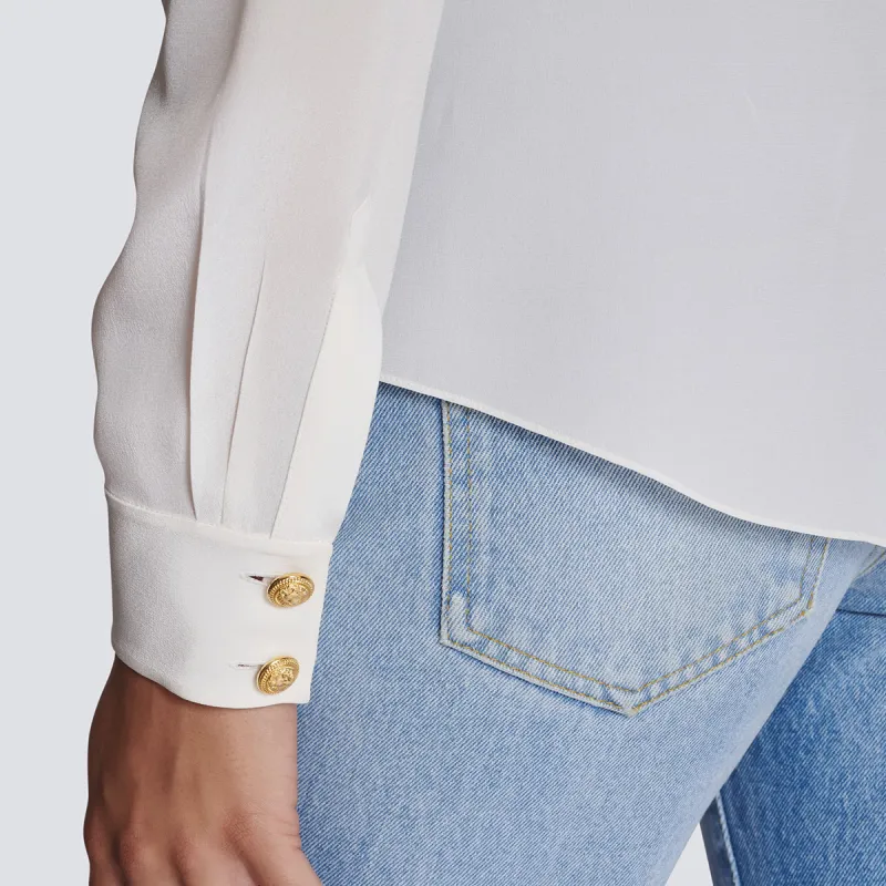 BALMAIN Shirts Women's White-5