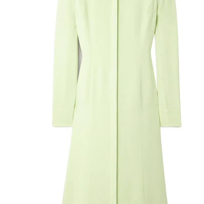 Valentino Long-Sleeved Dresses Women's Green-3
