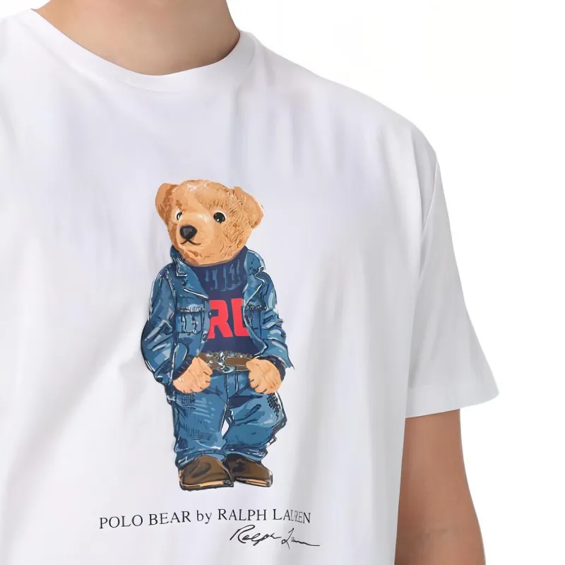 Polo Ralph Lauren Classic Fit Polo Bear Jersey T Shirt-6
