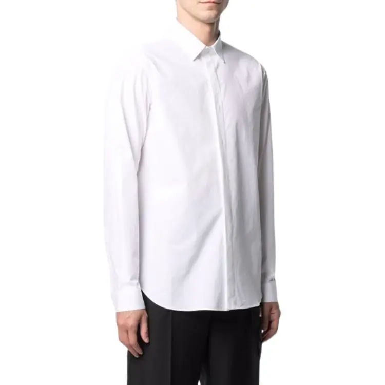 Valentino Long Sleeve Poplin Shirt-2