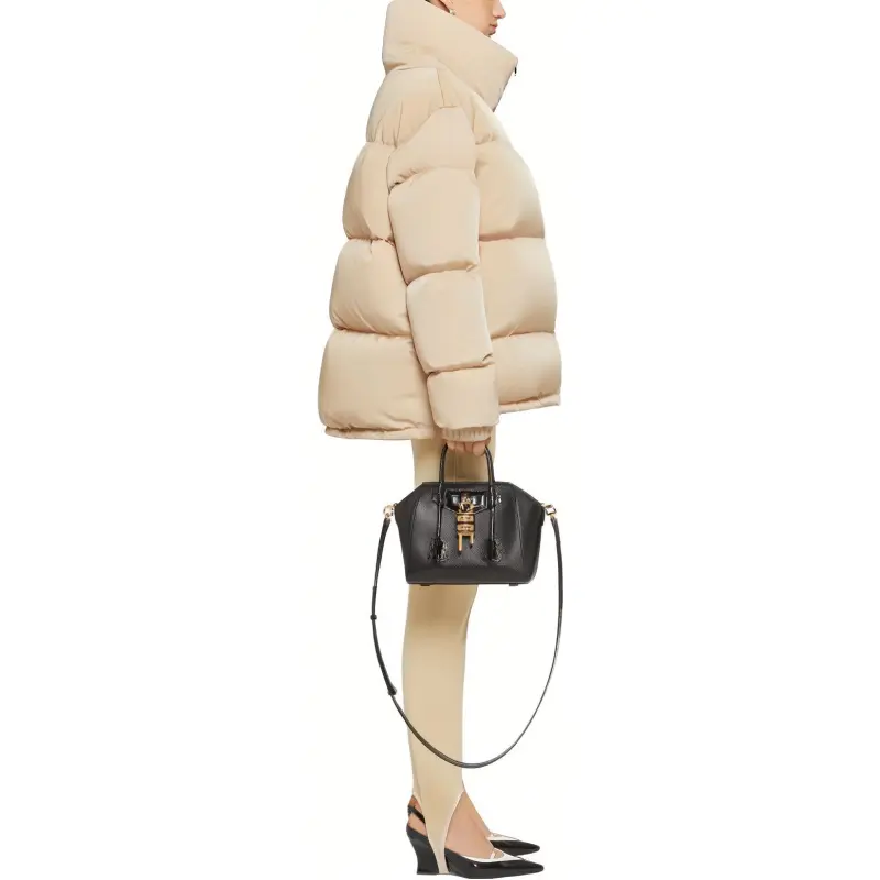 GIVENCHY FW23 Puffer Jacket Women's Beige Yellow-3