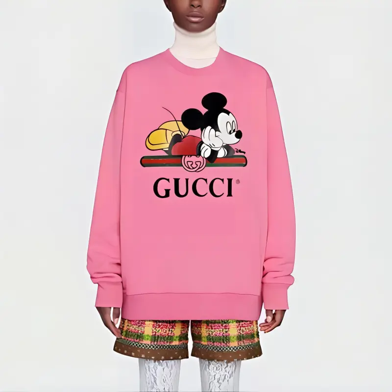 GUCCI x Disney Sweatshirt Women's Pink-1