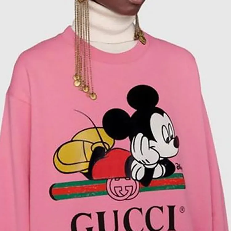 GUCCI x Disney Sweatshirt Women's Pink-5