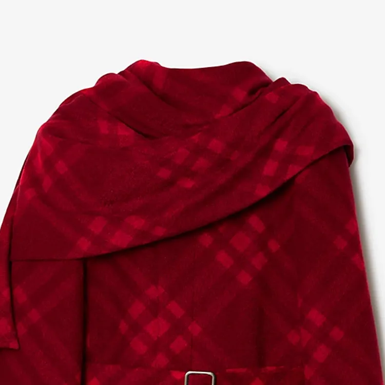 Burberry Coats Women's Red-4