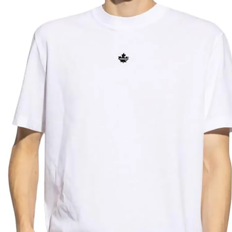 DSQUARED 2 Logo Patch Crewneck T Shirt-3