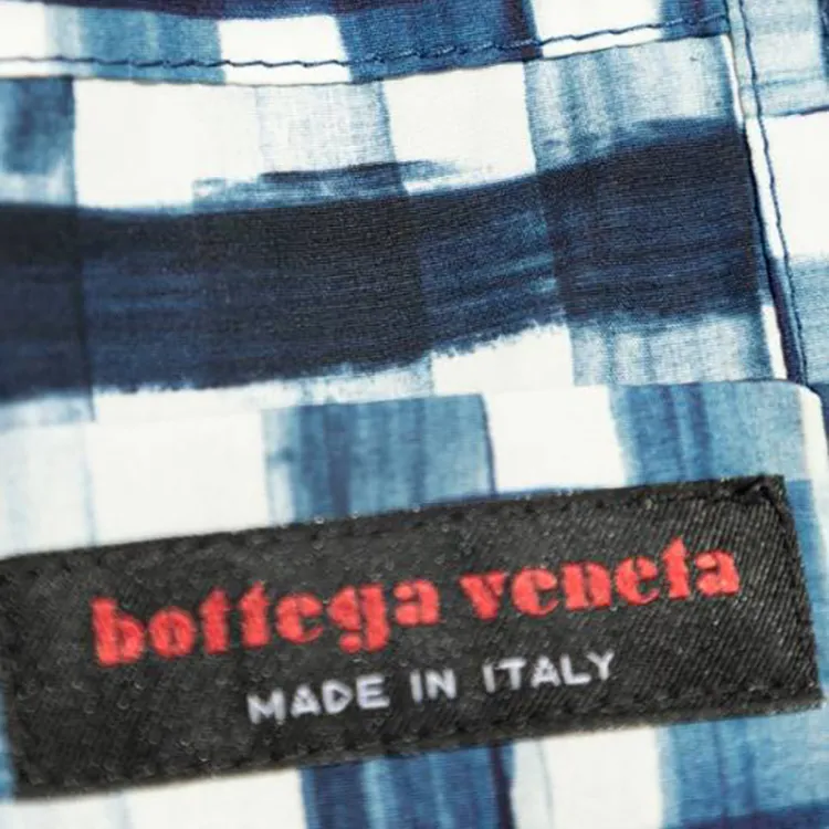 Bottega Veneta Plaid Pattern Shorts-5