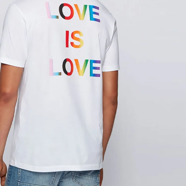 HUGO BOSS T Shirts Men White-5