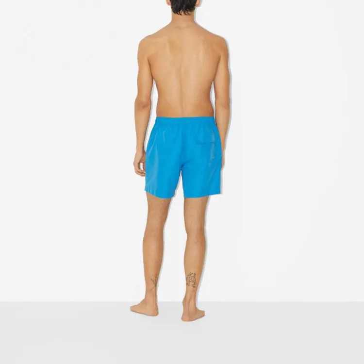 Burberry SS23 Casual Shorts Men's Vivid Blue Color 80655551-2