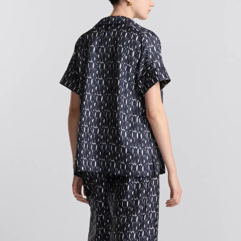 DIOR Shirts Women's Marine Blue-2