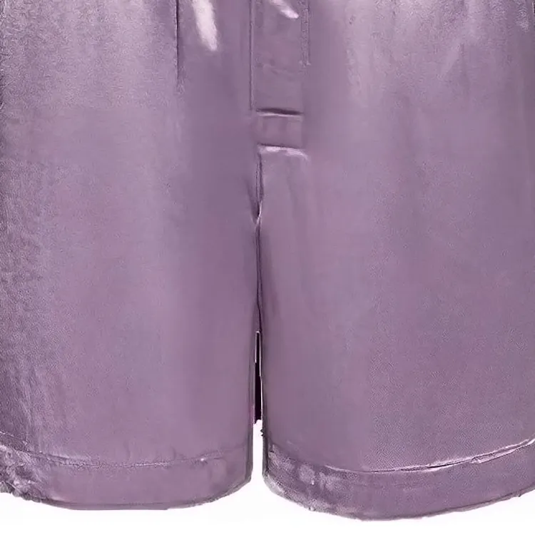 Bottega Veneta Casual Shorts Women's Light Purple-3