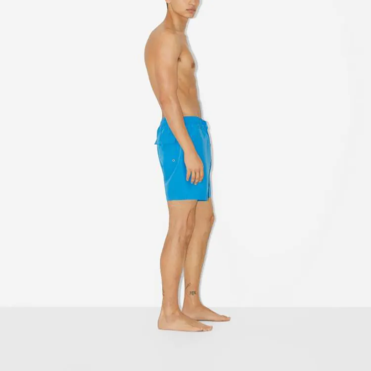 Burberry SS23 Casual Shorts Men's Vivid Blue Color 80655551-3