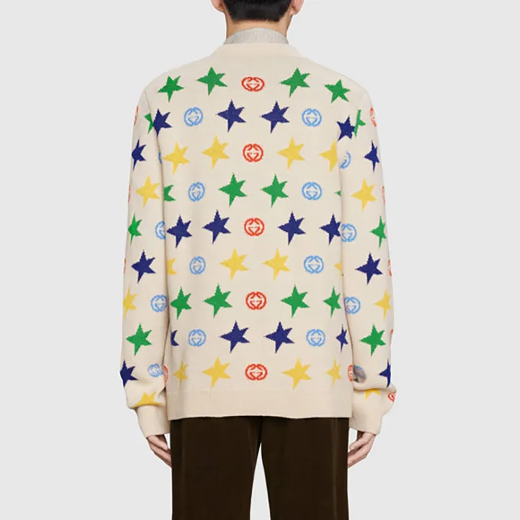 GUCCI Sweaters Men White-3
