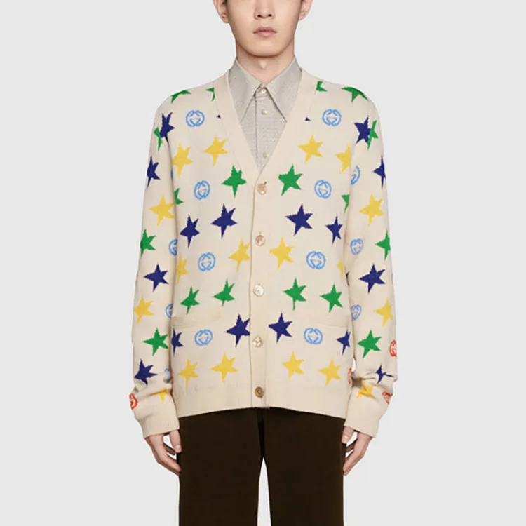 GUCCI Sweaters Men White-2