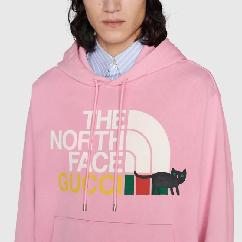 GUCCI X The North Face Sweatshirt Pink-4