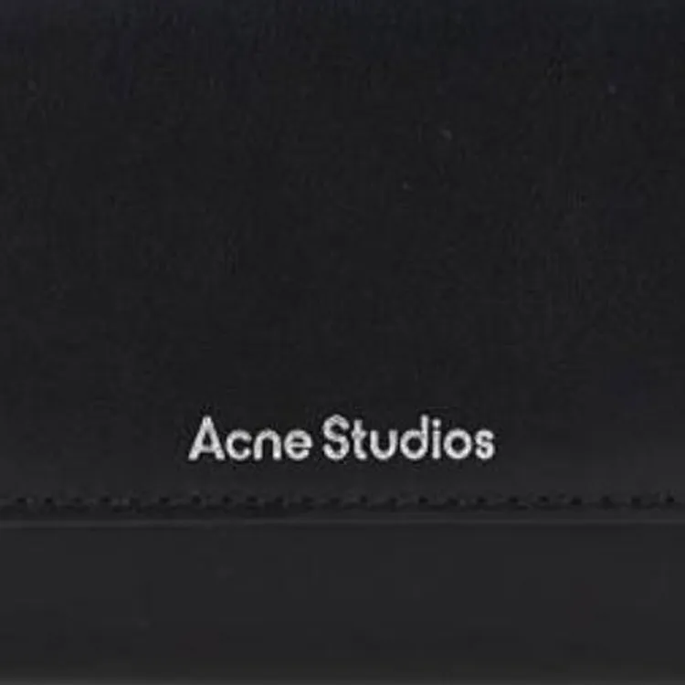 Acne Studios Calfskin Wallet Women's Black-5