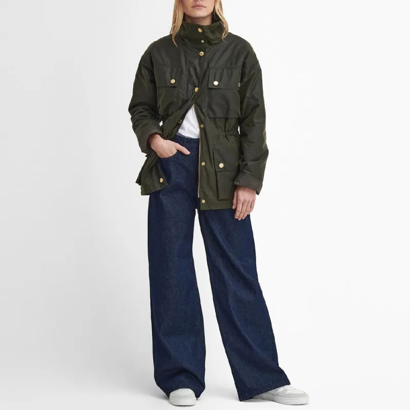 BARBOUR Jackets Coats Women's Archives Olives-4