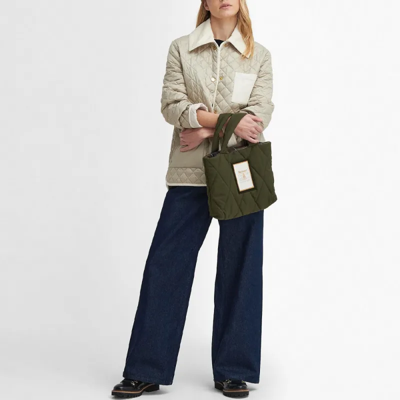 BARBOUR Puffer Jacket Women's Light Sand-1