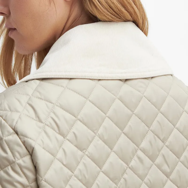 BARBOUR Puffer Jacket Women's Light Sand-7