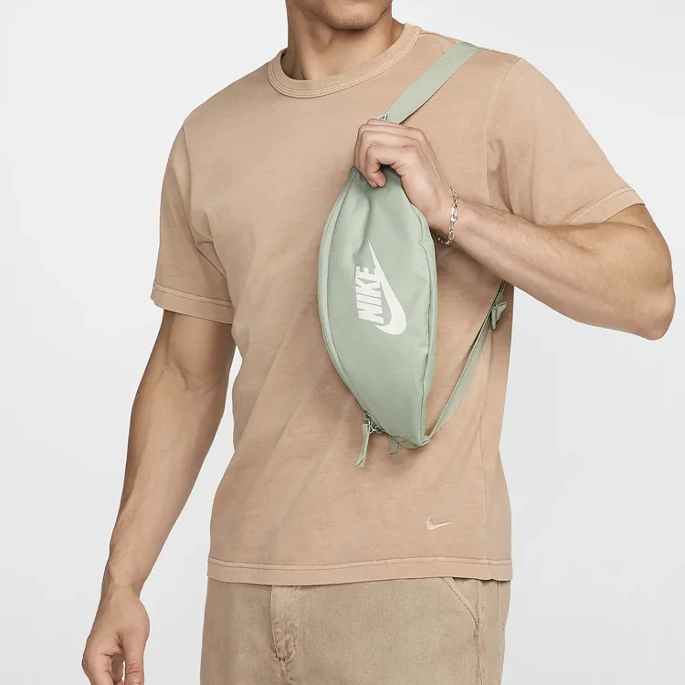 Nike Polyester Crossbody Bag Sling Bag Fanny Pack Unisex Emerald Green-4