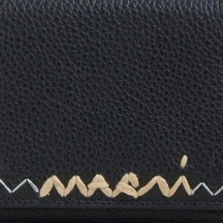 MARNI Symbol Logo Trifold Wallet-5