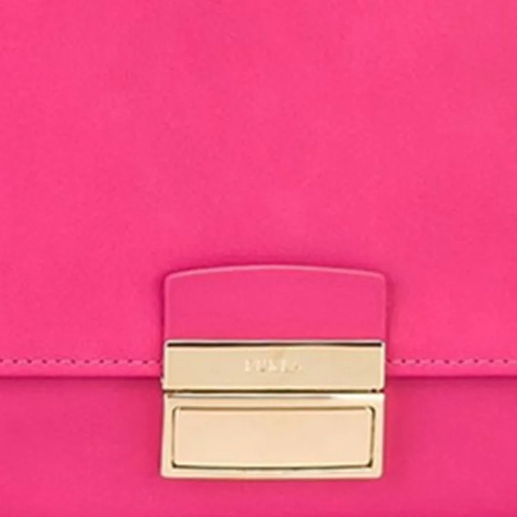 Furla Cow Leather Clutch Regular Women's Pink-4