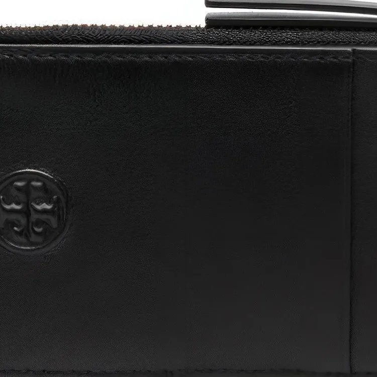 TORY BURCH Lambskin Wallet Regular Women's Obsidian Black-3