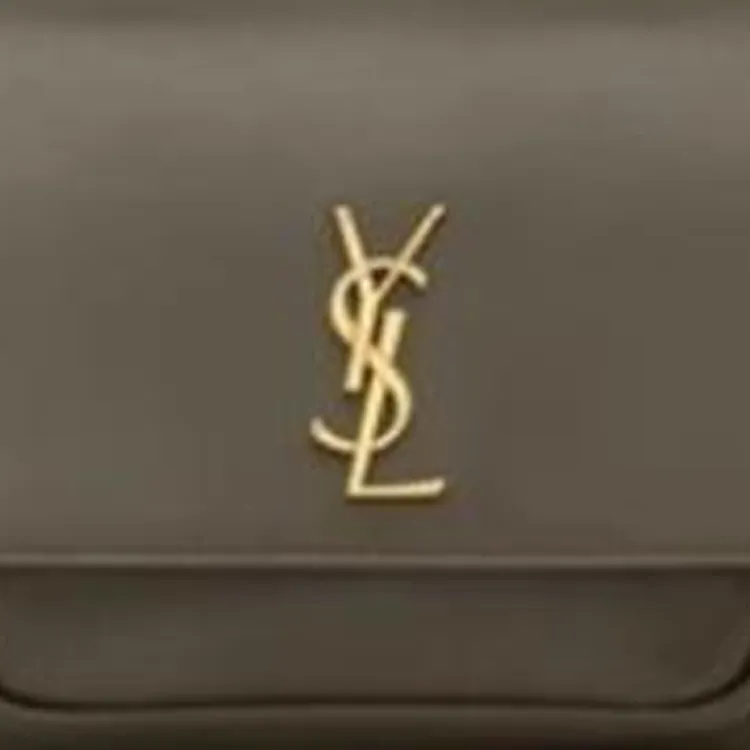 SAINT LAURENT Niki Vegetable Tanned Cow Leather Messenger Bag Crossbody Bag Shoulder Bag Medium Size Women's Light Musk-5