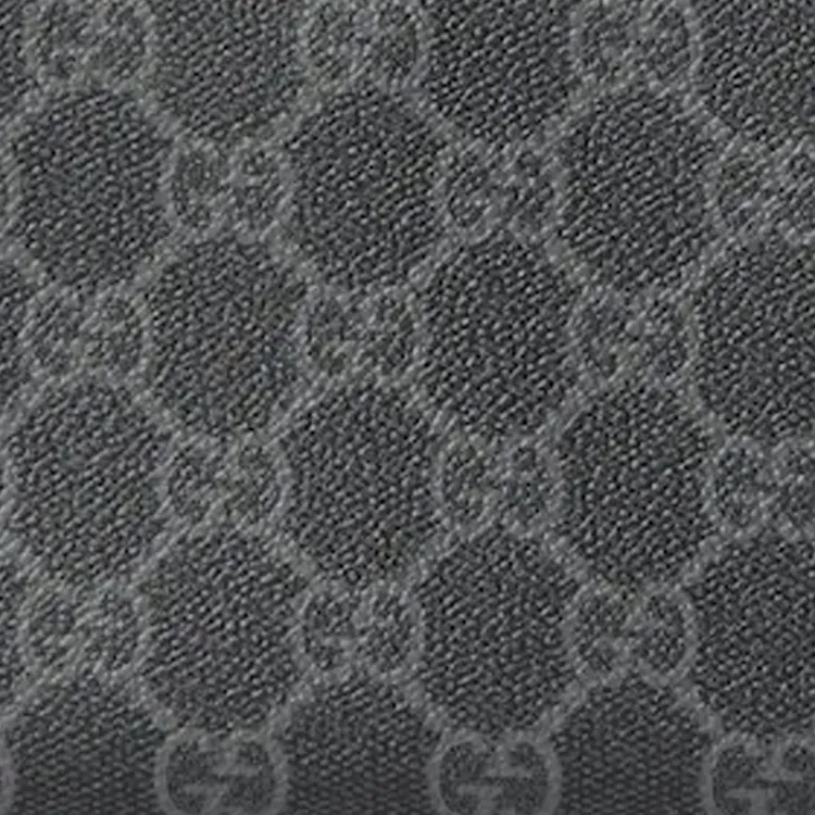 GUCCI GG Emblem Coated Fabrics Wallet Men's Black-4